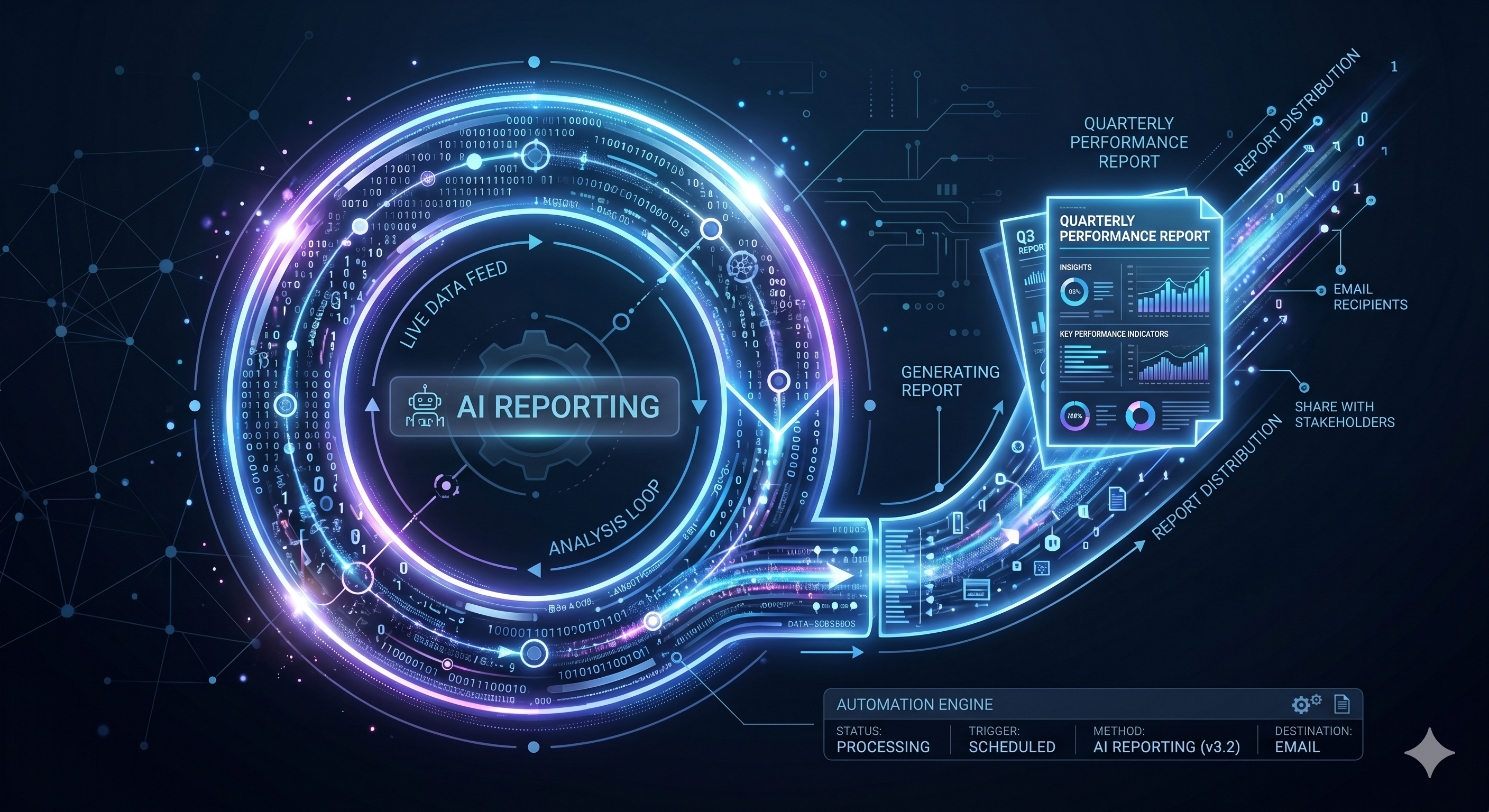 Your Data, Reporting Itself